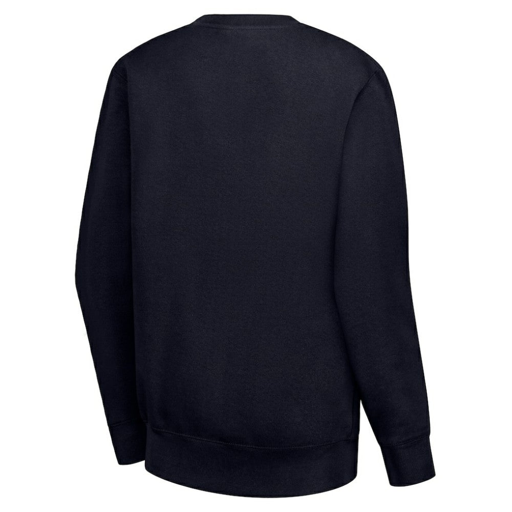 Seattle Kraken G-III 4Her by Carl Banks Women's Collage Graphic Fleece Long Sleeve Pullover Sweatshirt Deep Sea Blue