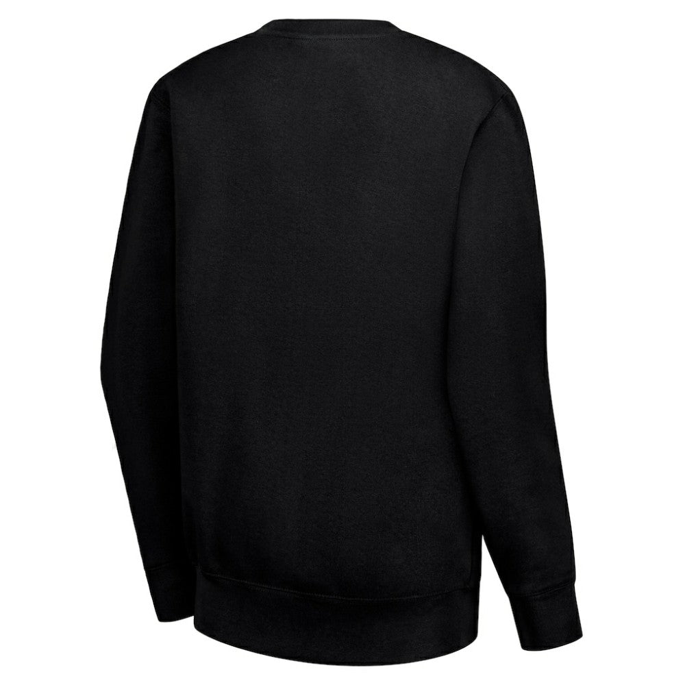 Colorado Avalanche - G-III 4Her by Carl Banks Women's Collage Graphic Fleece Long Sleeve Pullover Sweatshirt Black