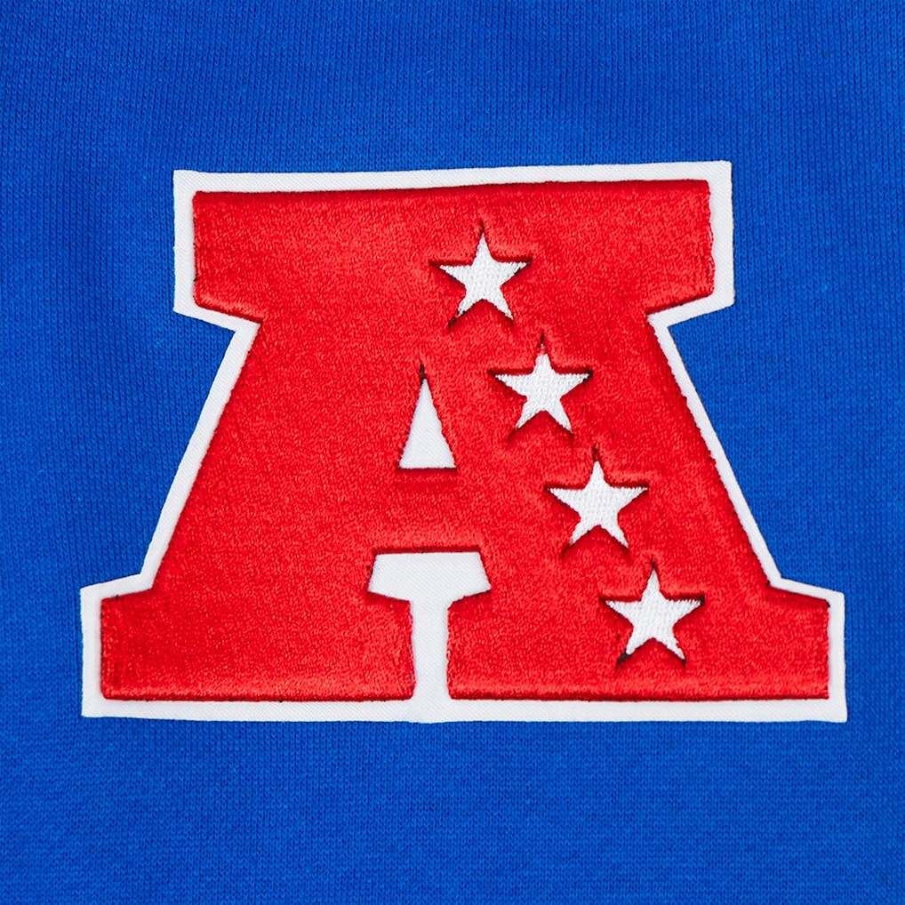 Buffalo Bills Pro Standard Turn It Up Drop Shoulder Pullover Sweatshirt Royal - NFL
