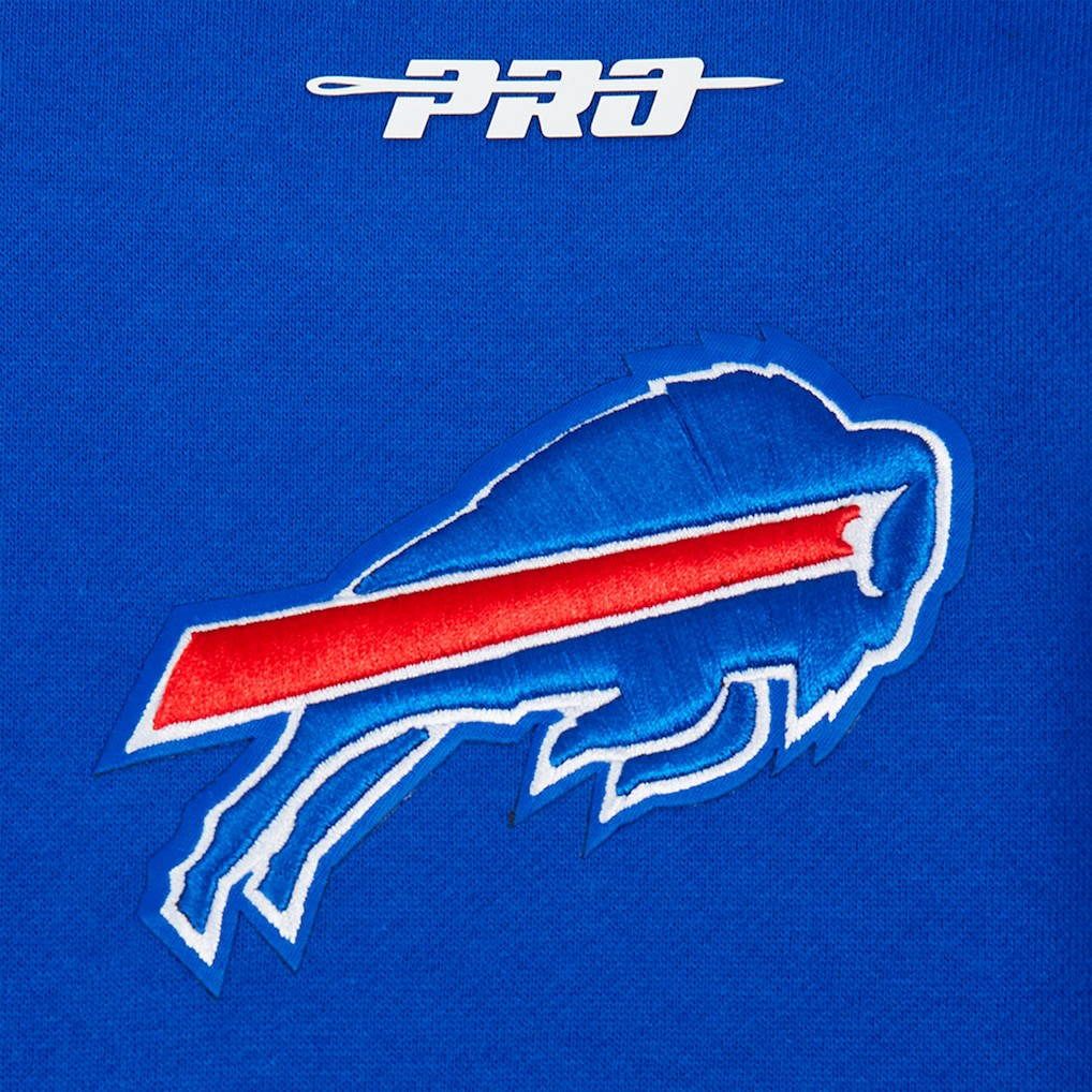 Buffalo Bills Pro Standard Turn It Up Drop Shoulder Pullover Sweatshirt Royal - NFL