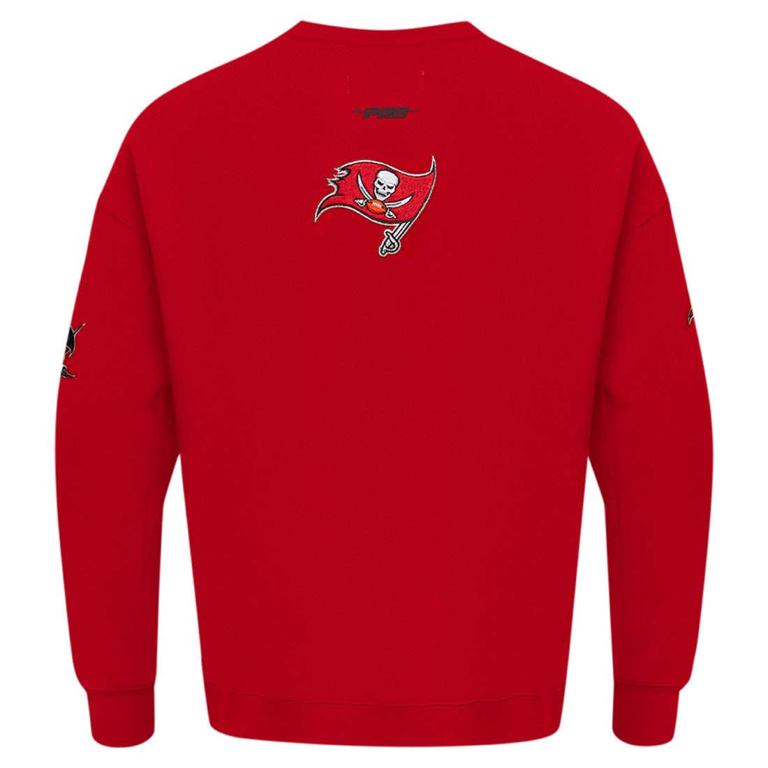 Tampa Bay Buccaneers Pro Standard Turn It Up Drop Shoulder Pullover Sweatshirt Red - NFL