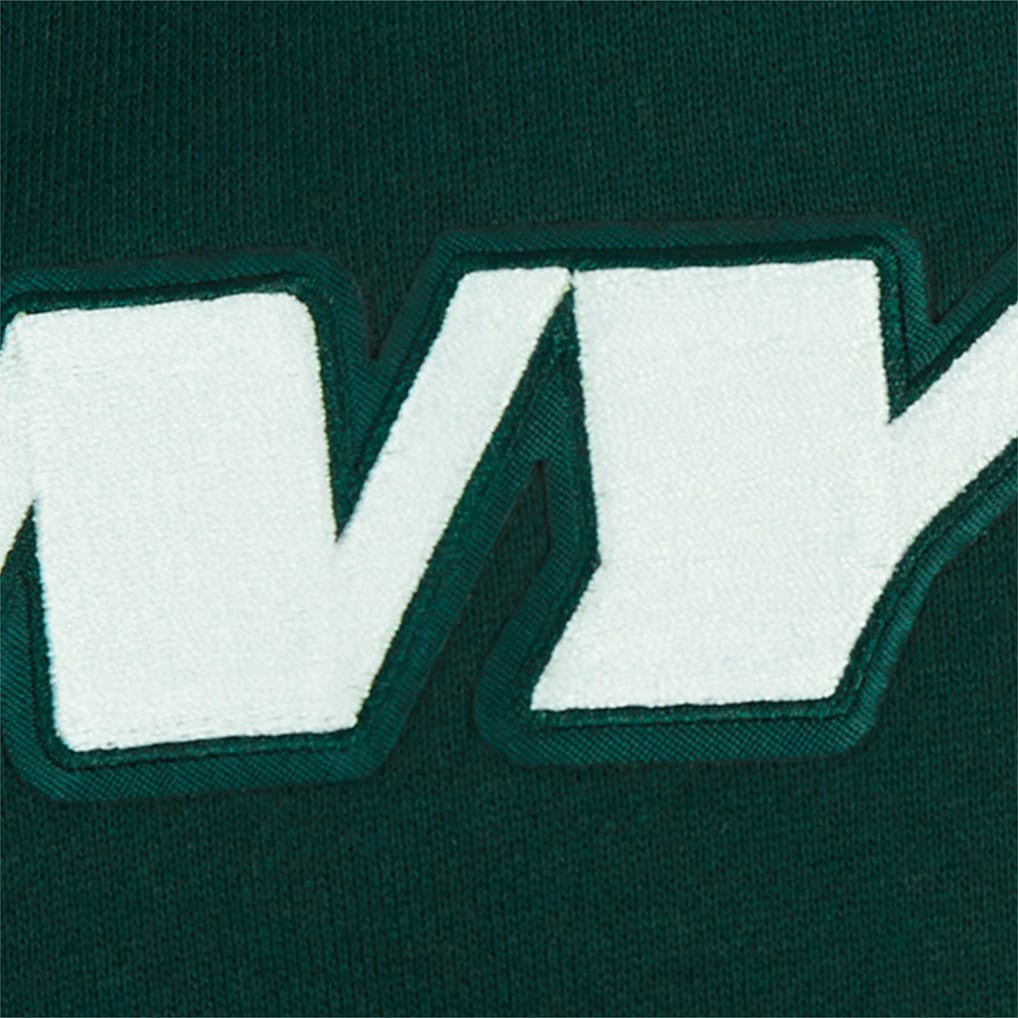 New York Jets Pro Standard Turn It Up Drop Shoulder Pullover Sweatshirt Green - NFL
