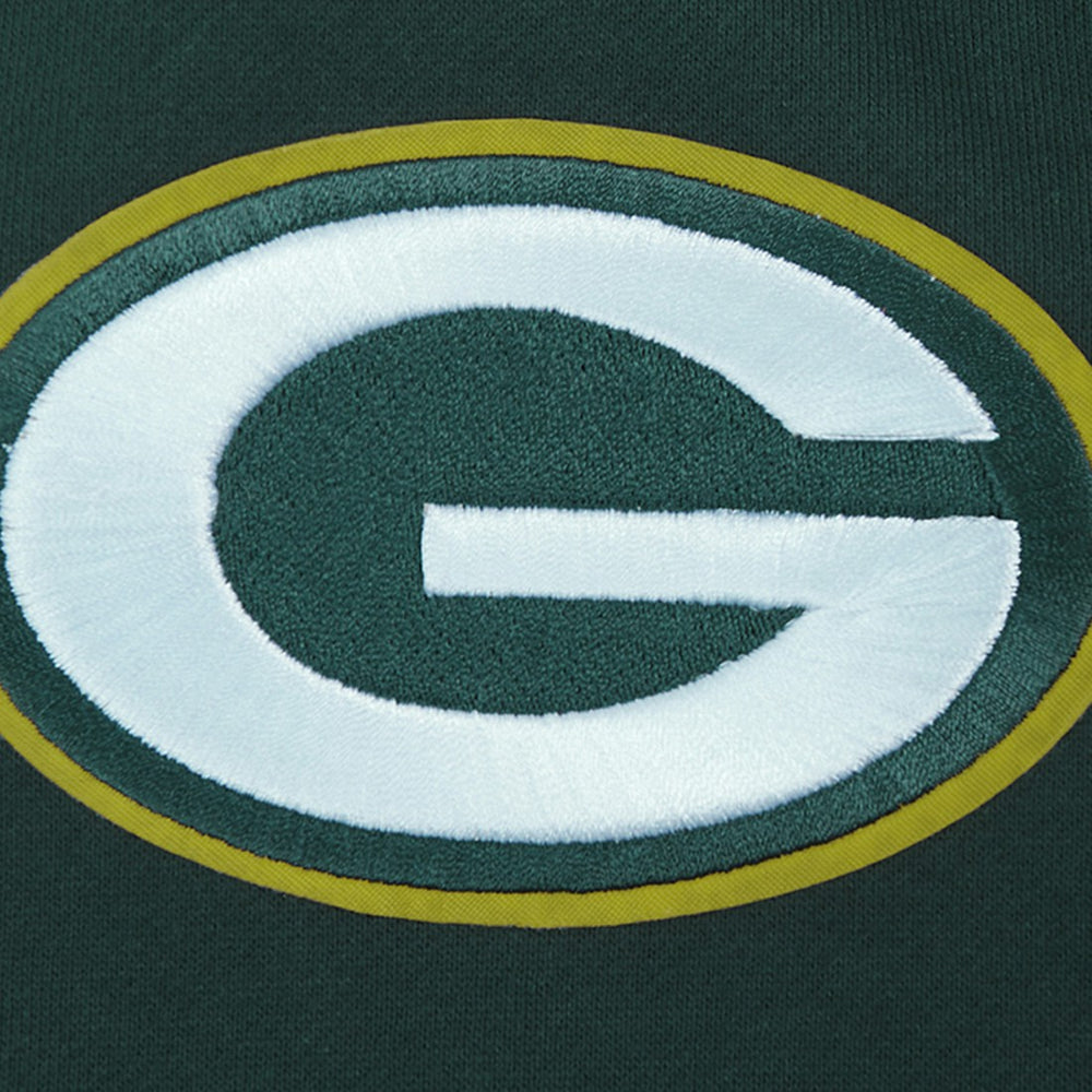 Green Bay Packers Pro Standard Turn It Up Drop Shoulder Pullover Sweatshirt Green - NFL