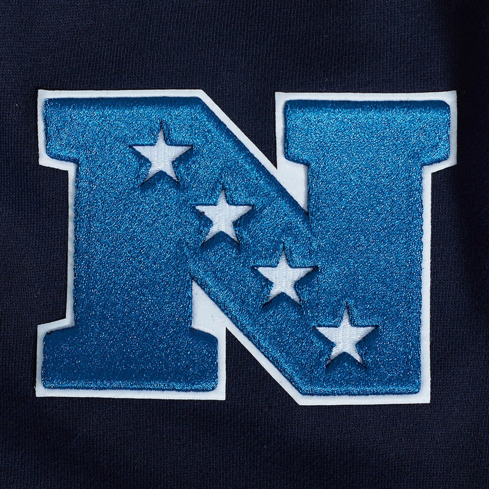 Seattle Seahawks Pro Standard Turn It Up Drop Shoulder Pullover Sweatshirt College Navy - NFL