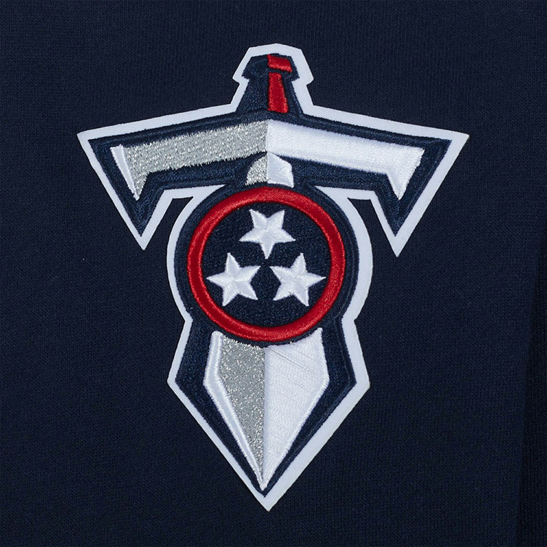 Tennessee Titans Pro Standard Turn It Up Drop Shoulder Pullover Sweatshirt Navy - NFL