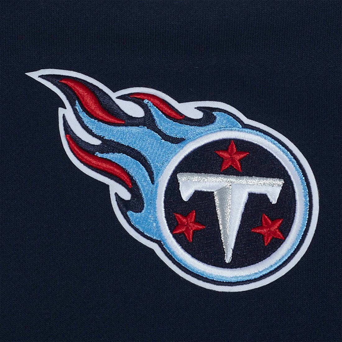 Tennessee Titans Pro Standard Turn It Up Drop Shoulder Pullover Sweatshirt Navy - NFL