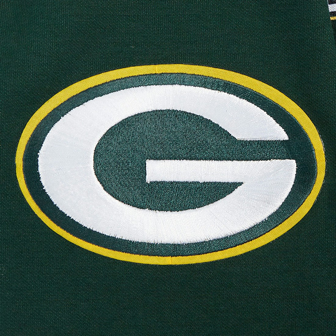 Green Bay Packers Pro Standard Split Logo Double Knit Full-Zip Hoodie Green - NFL