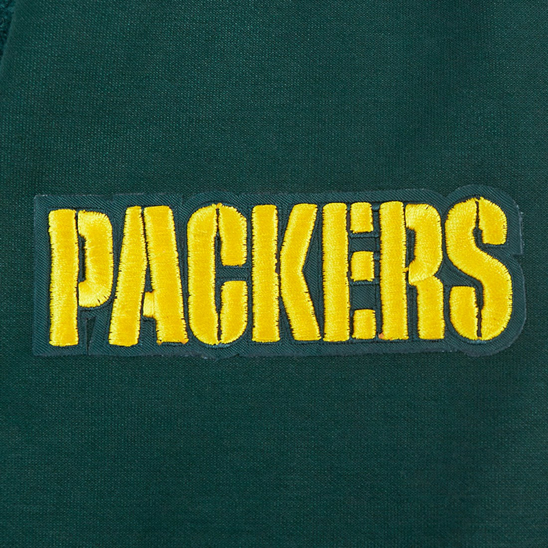Green Bay Packers Pro Standard Split Logo Double Knit Full-Zip Hoodie Green - NFL