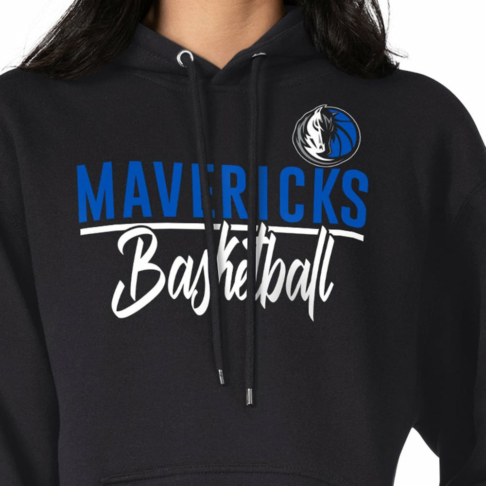 NBA - Dallas Mavericks G-III 4Her by Carl Banks Women's Graphics Fleece Pullover Hoodie - Black