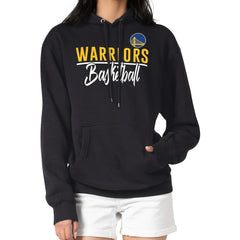 NBA - Golden State Warriors G-III 4Her by Carl Banks Women's Graphics Fleece Pullover Hoodie - Black