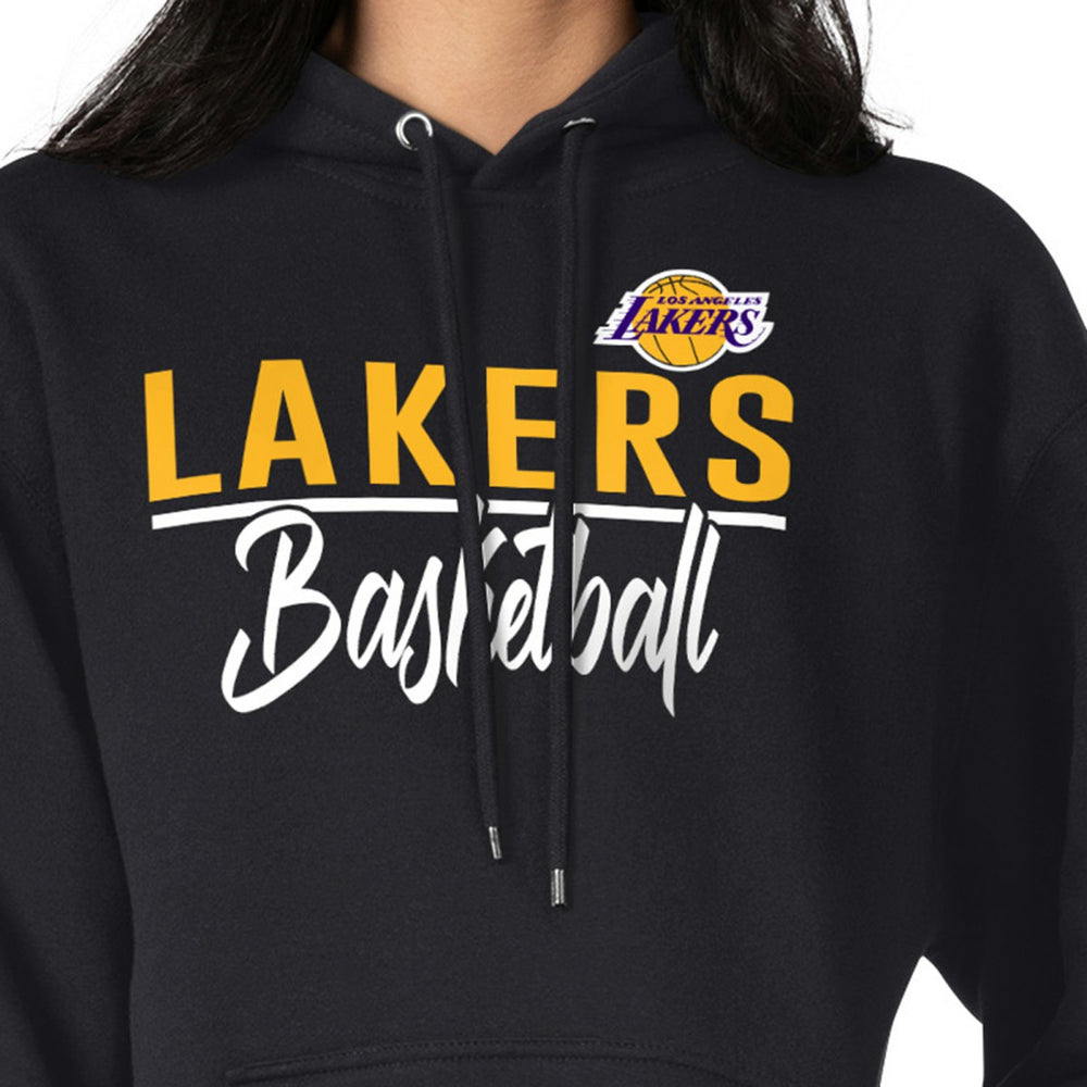 NBA - Los Angeles Lakers G-III 4Her by Carl Banks Women's Graphics Fleece Pullover Hoodie - Black