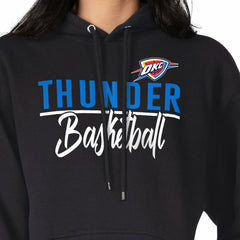 NBA - Oklahoma City Thunder G-III 4Her by Carl Banks Women's Graphics Fleece Pullover Hoodie - Black