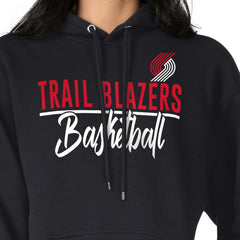 NBA - Portland Trail Blazers G-III 4Her by Carl Banks Women's Graphics Fleece Pullover Hoodie - Black