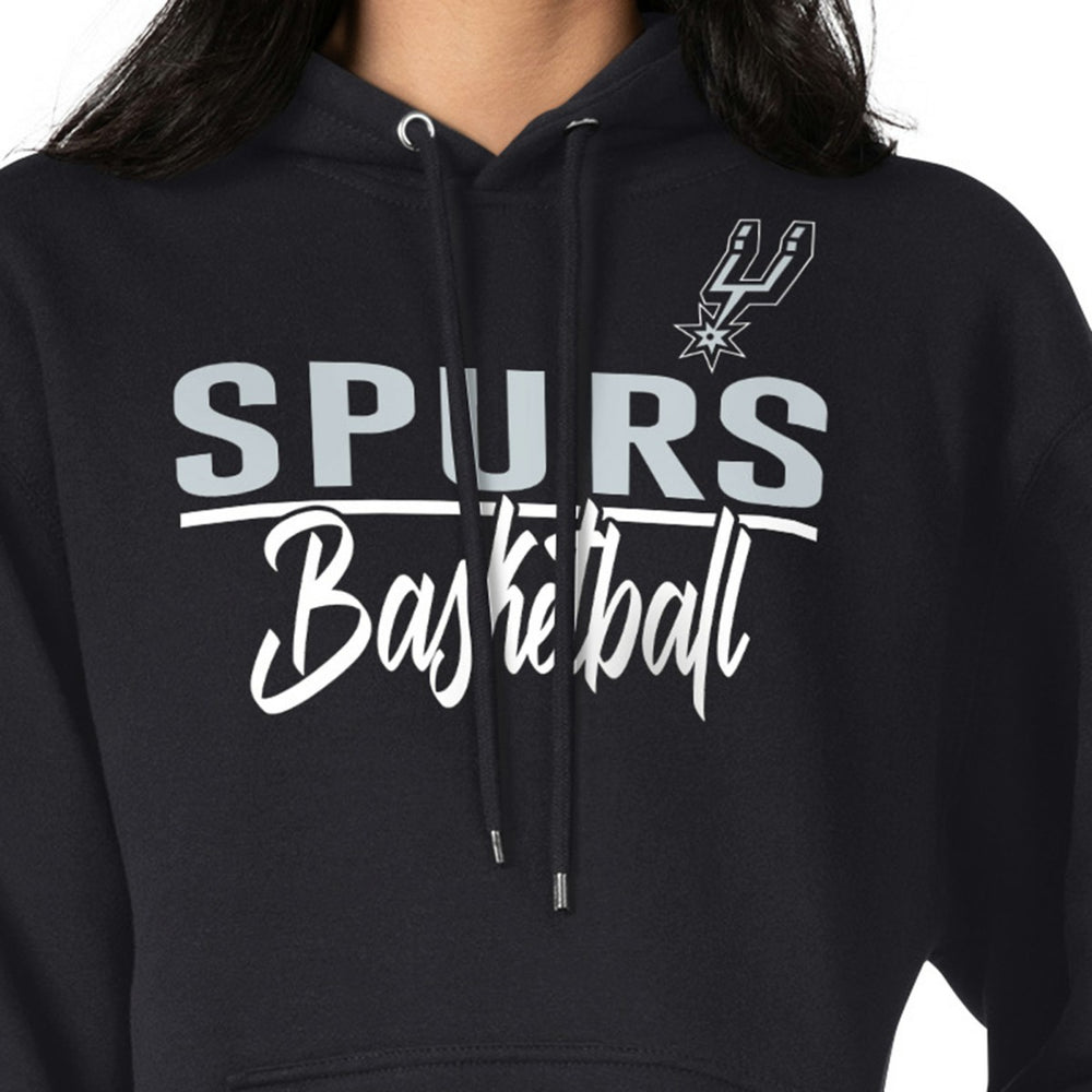 NBA - San Antonio Spurs G-III 4Her by Carl Banks Women's Graphics Fleece Pullover Hoodie - Black
