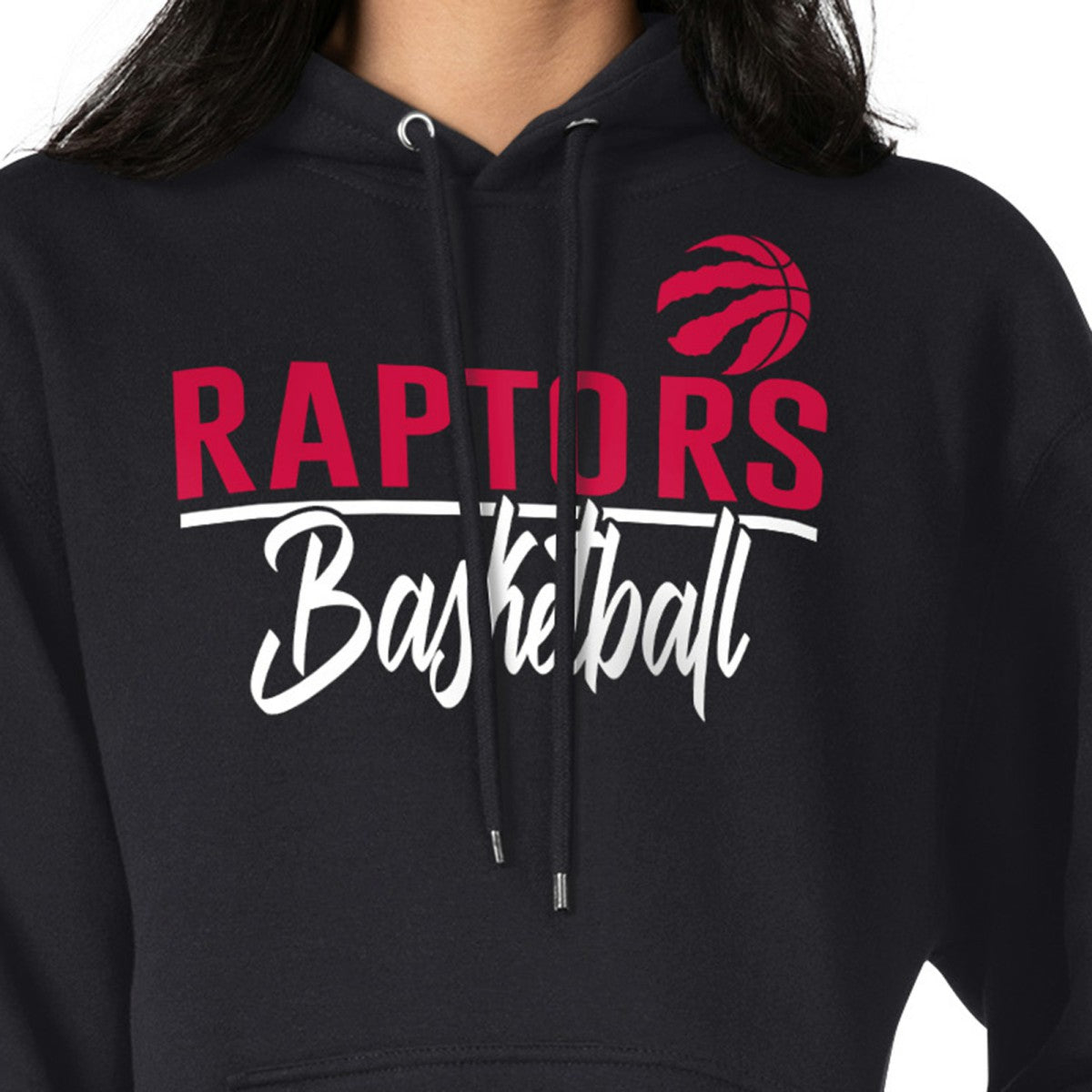 NBA - Toronto Raptors G-III 4Her by Carl Banks Women's Graphics Fleece Pullover Hoodie - Black