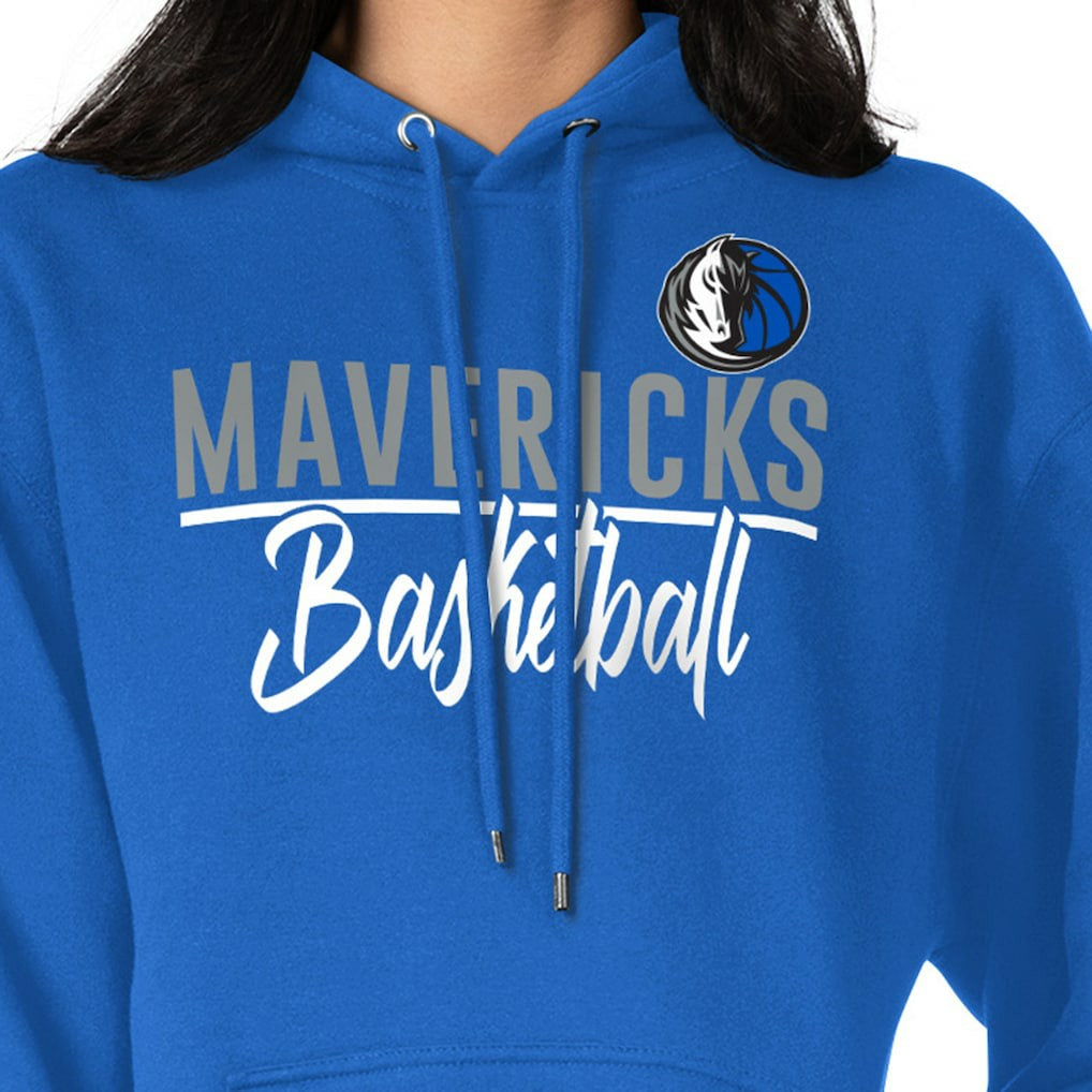 NBA - Dallas Mavericks G-III 4Her by Carl Banks Women's Graphics Fleece Pullover Hoodie - Blue