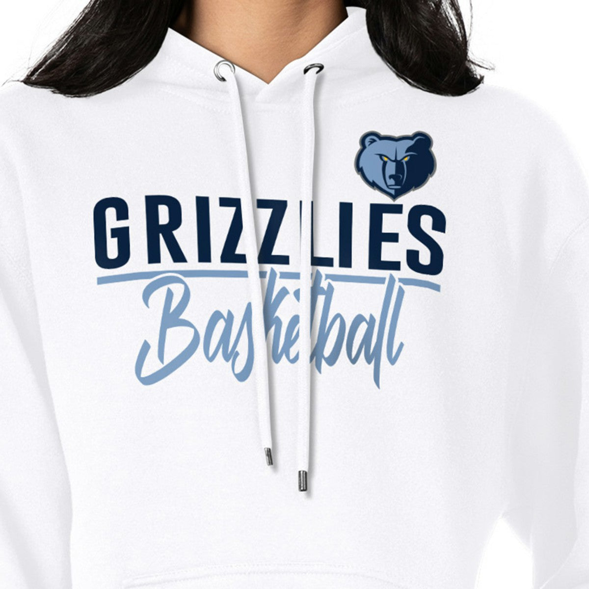 NBA - Memphis Grizzlies G-III 4Her by Carl Banks Women's Graphics Fleece Pullover Hoodie - White