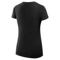 NBA - LA Clippers G-III 4Her by Carl Banks Women's Super-Slim Fit Lightweight Team Sport V-Neck T-Shirt - Black