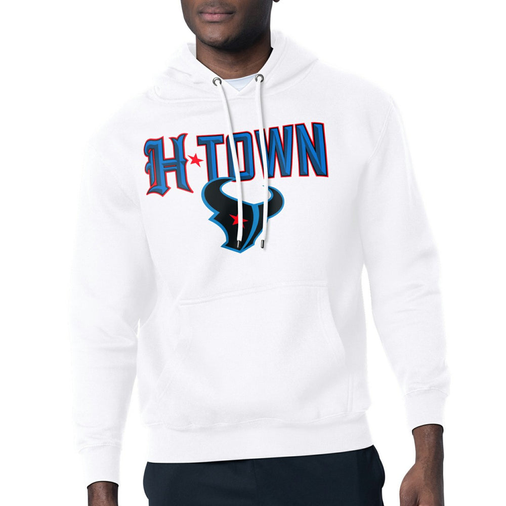 Houston Texans Starter H-Town Graphic Fleece Pullover Hoodie White - NFL