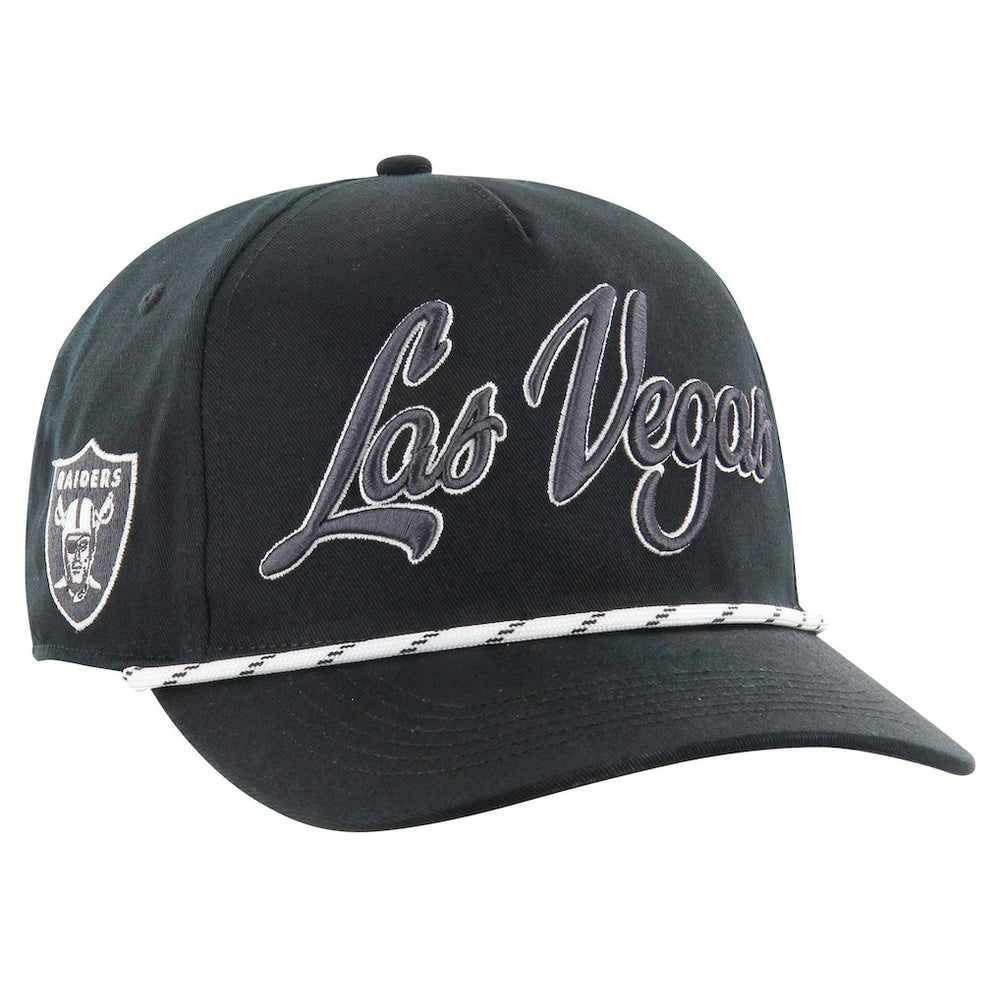 Las Vegas Raiders '47 Overhand Speckle Hitch Adjustable Hat Black - 47 brand