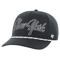 New York Jets '47 Overhand Speckle Hitch Adjustable Hat Black - 47 brand