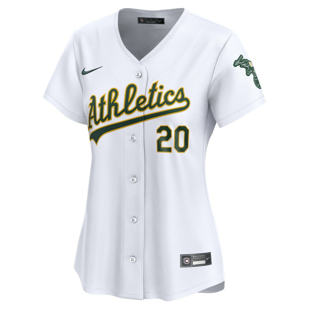 Zack Gelof Athletics Nike Women's Home Limited Player Jersey discount