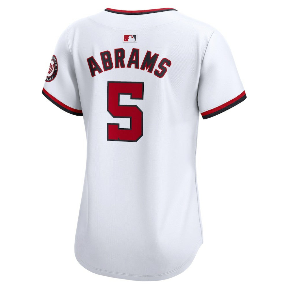 CJ Abrams Washington Nationals Nike Women's Home Limited Player Jersey Clearance