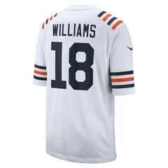 Caleb Williams Chicago Bears 2024 NFL Draft 2nd Alternate Game Player Jersey White - Nike