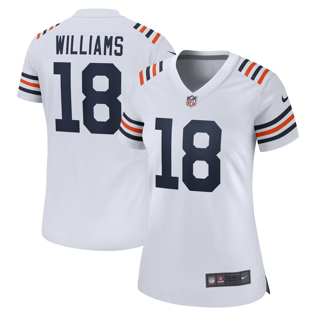 Caleb Williams Chicago Bears Women's 2nd Alternate Game Player Jersey White - Nike
