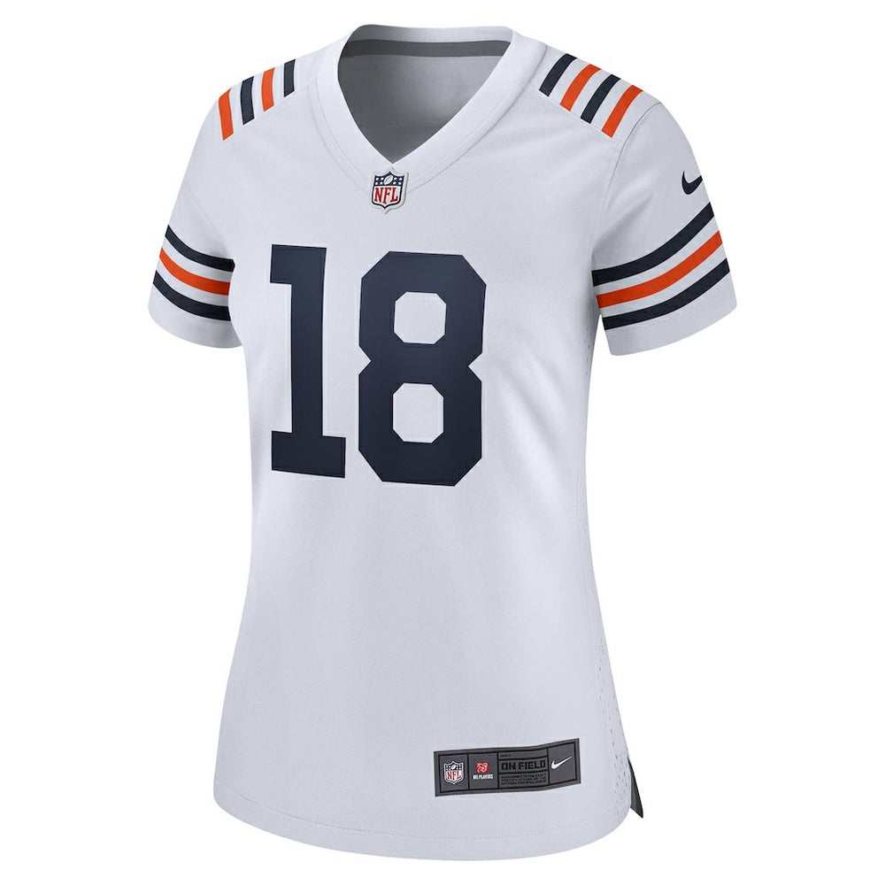 Caleb Williams Chicago Bears Women's 2nd Alternate Game Player Jersey White - Nike