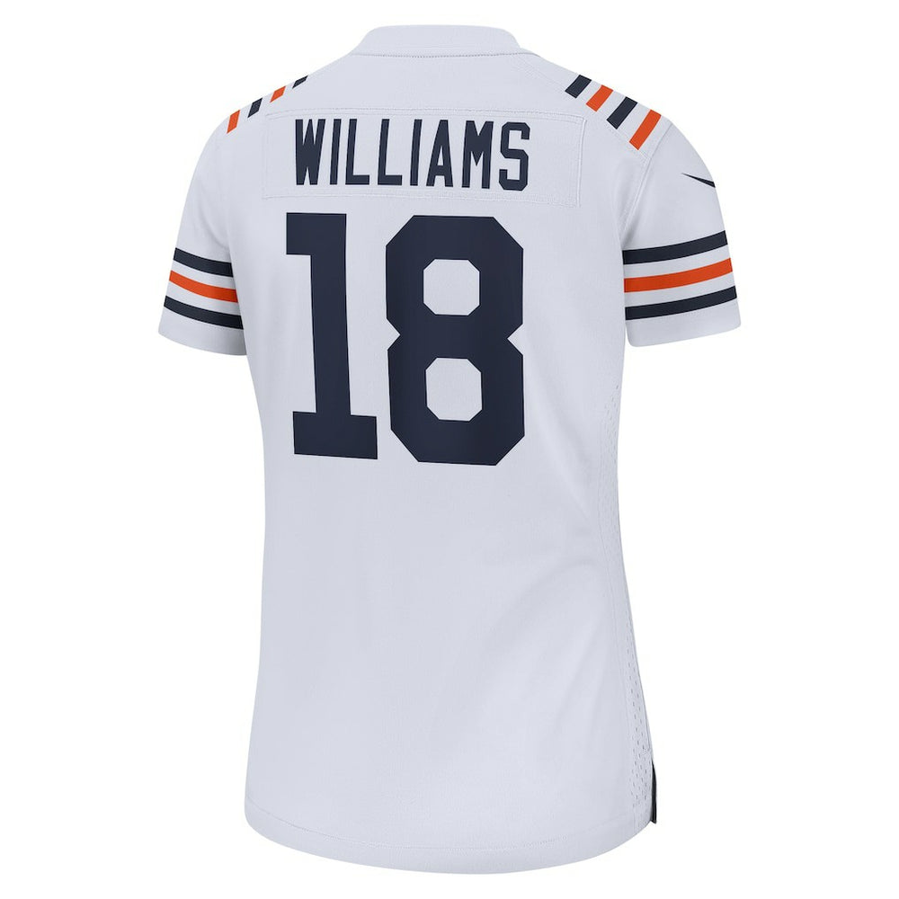 Caleb Williams Chicago Bears Women's 2nd Alternate Game Player Jersey White - Nike