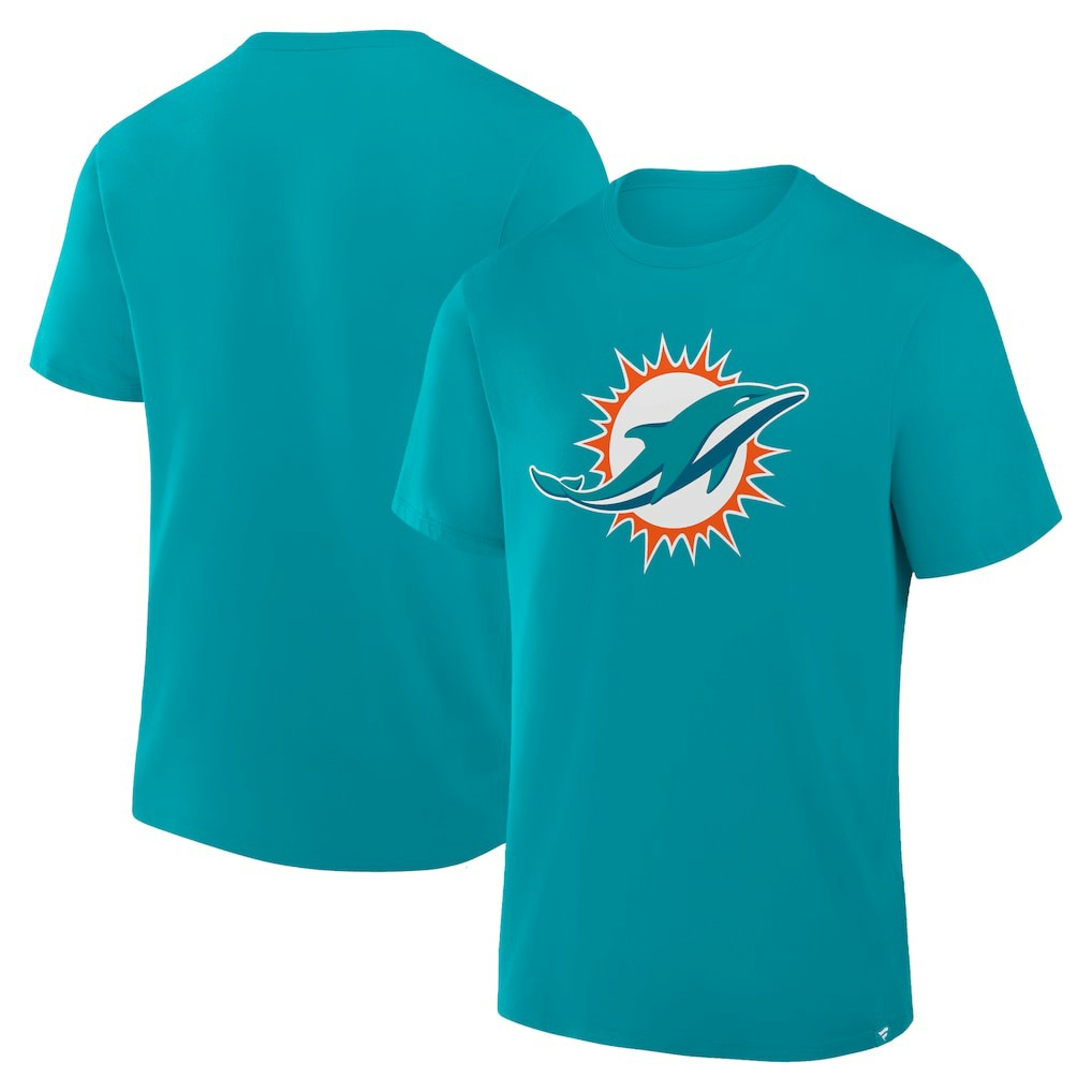 Miami Dolphins Field Goal Legacy T-Shirt Aqua - Fanatics