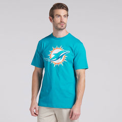 Miami Dolphins Field Goal Legacy T-Shirt Aqua - Fanatics