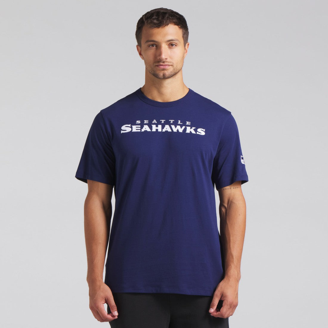 Seattle Seahawks Option Route Legacy T-Shirt College Navy - Fanatics