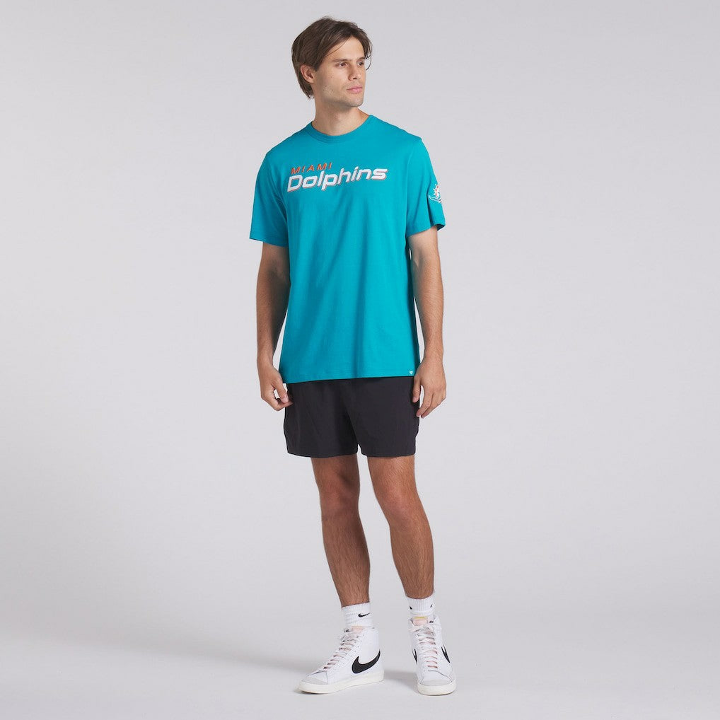 Miami Dolphins Option Route Legacy T-Shirt Aqua - Fanatics