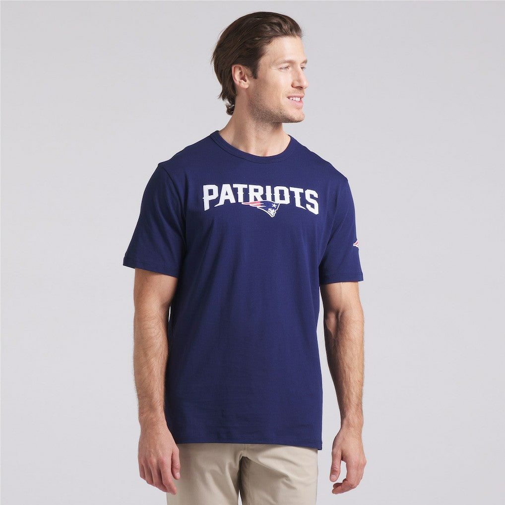 New England Patriots Option Route Legacy T-Shirt Navy - Fanatics