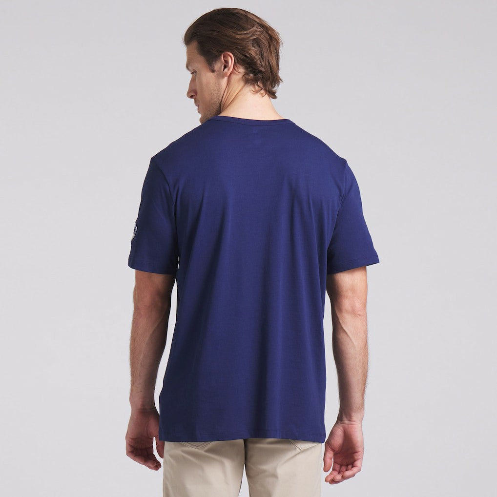 New England Patriots Option Route Legacy T-Shirt Navy - Fanatics