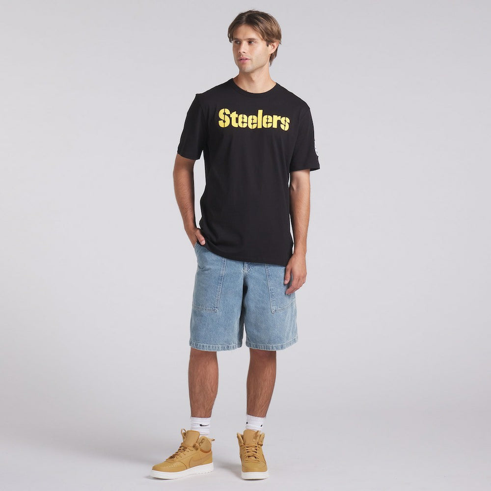 Pittsburgh Steelers Option Route Legacy T-Shirt Black - Fanatics