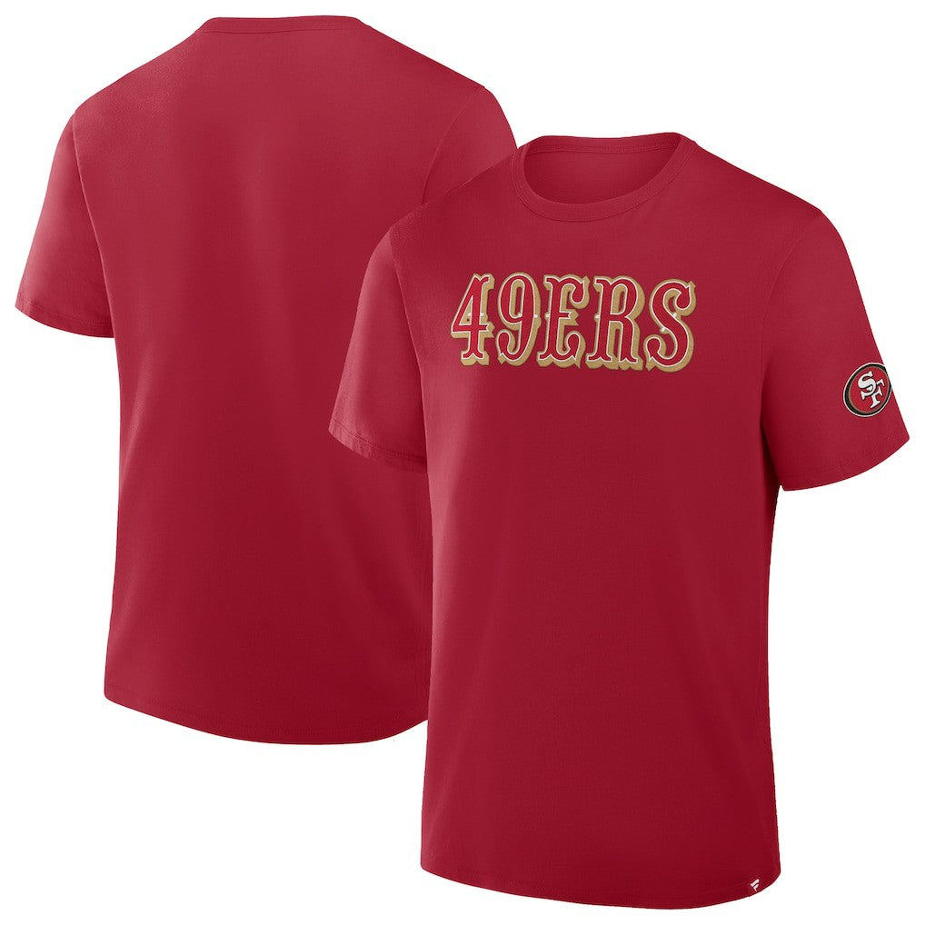 San Francisco 49ers Option Route Legacy T-Shirt Scarlet - Fanatics