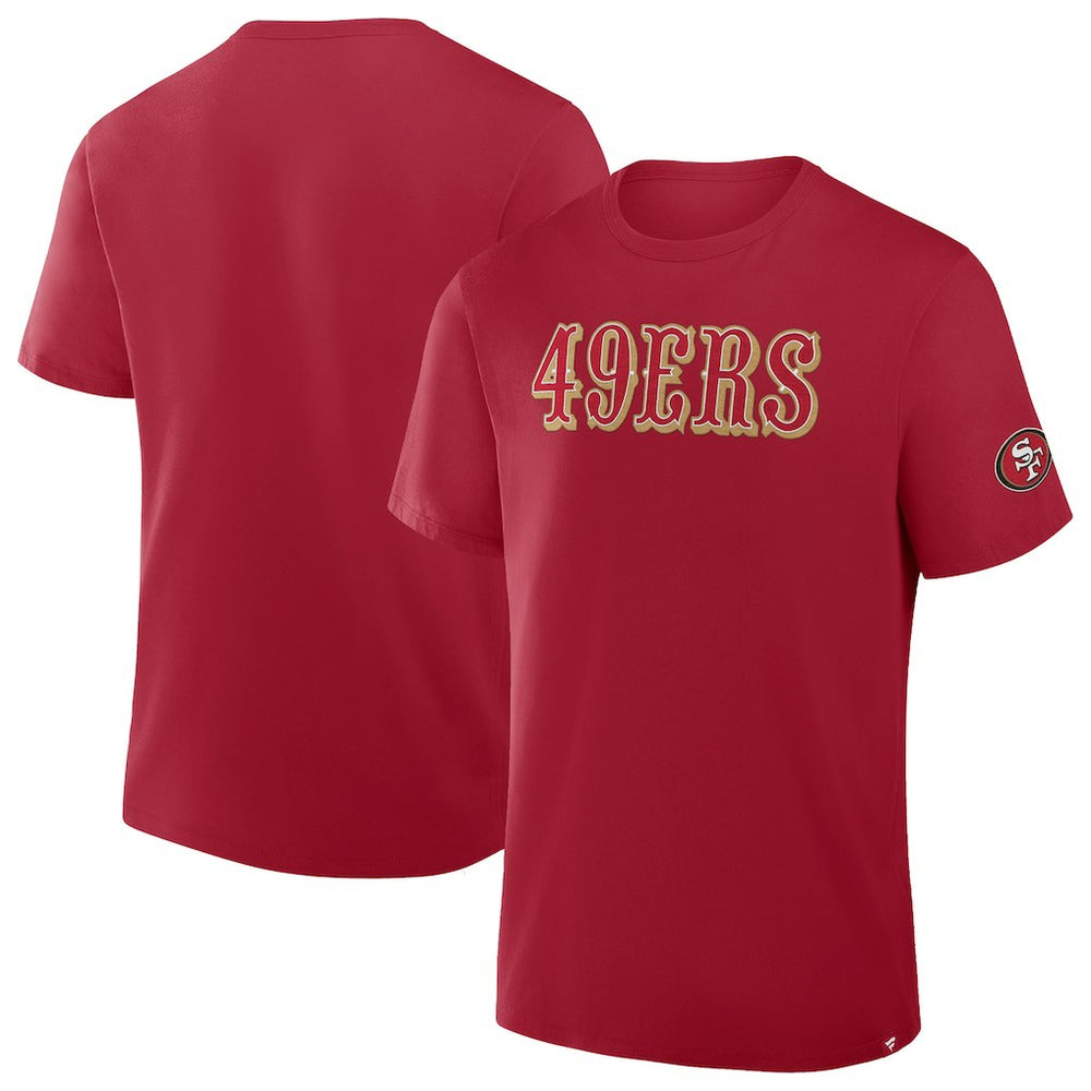 San Francisco 49ers Option Route Legacy T-Shirt Scarlet - Fanatics
