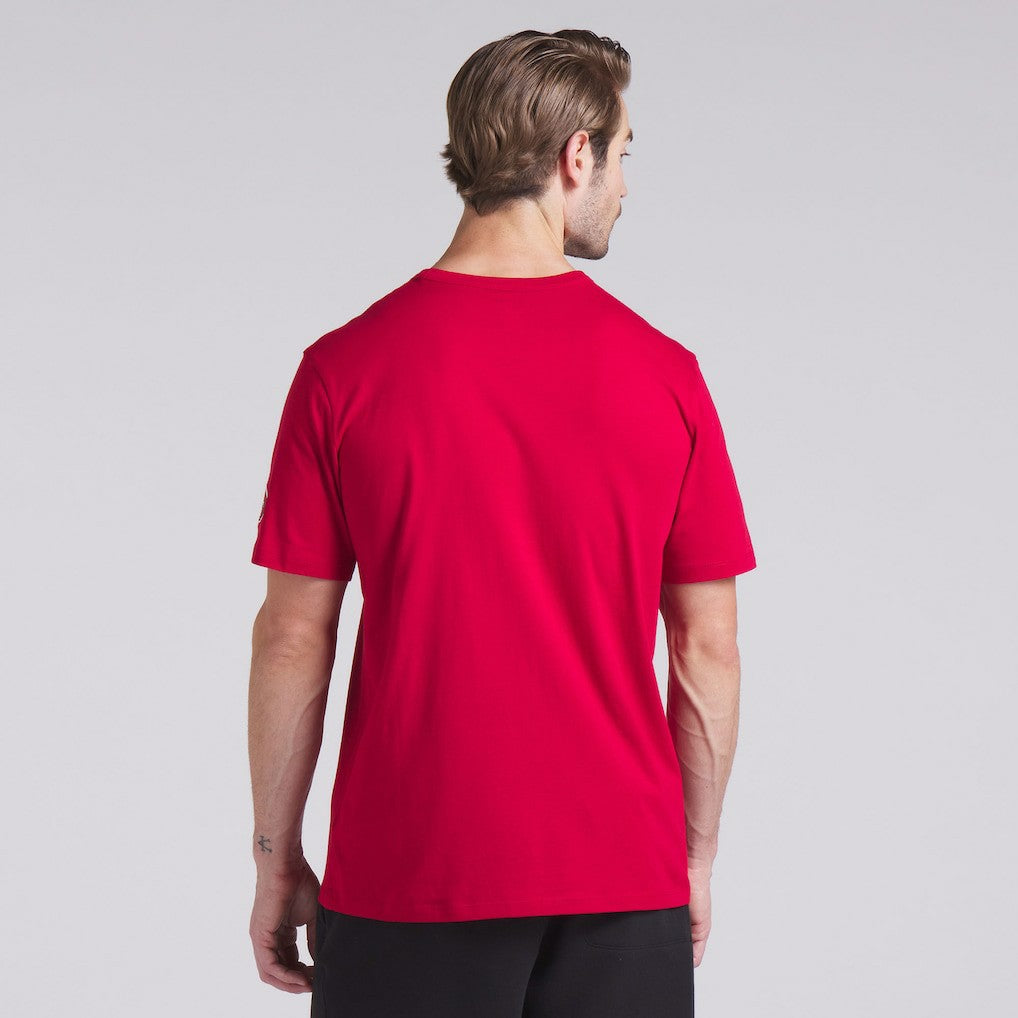 San Francisco 49ers Option Route Legacy T-Shirt Scarlet - Fanatics