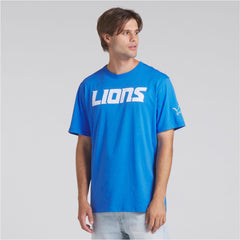 Detroit Lions Option Route Legacy T-Shirt Blue - Fanatics