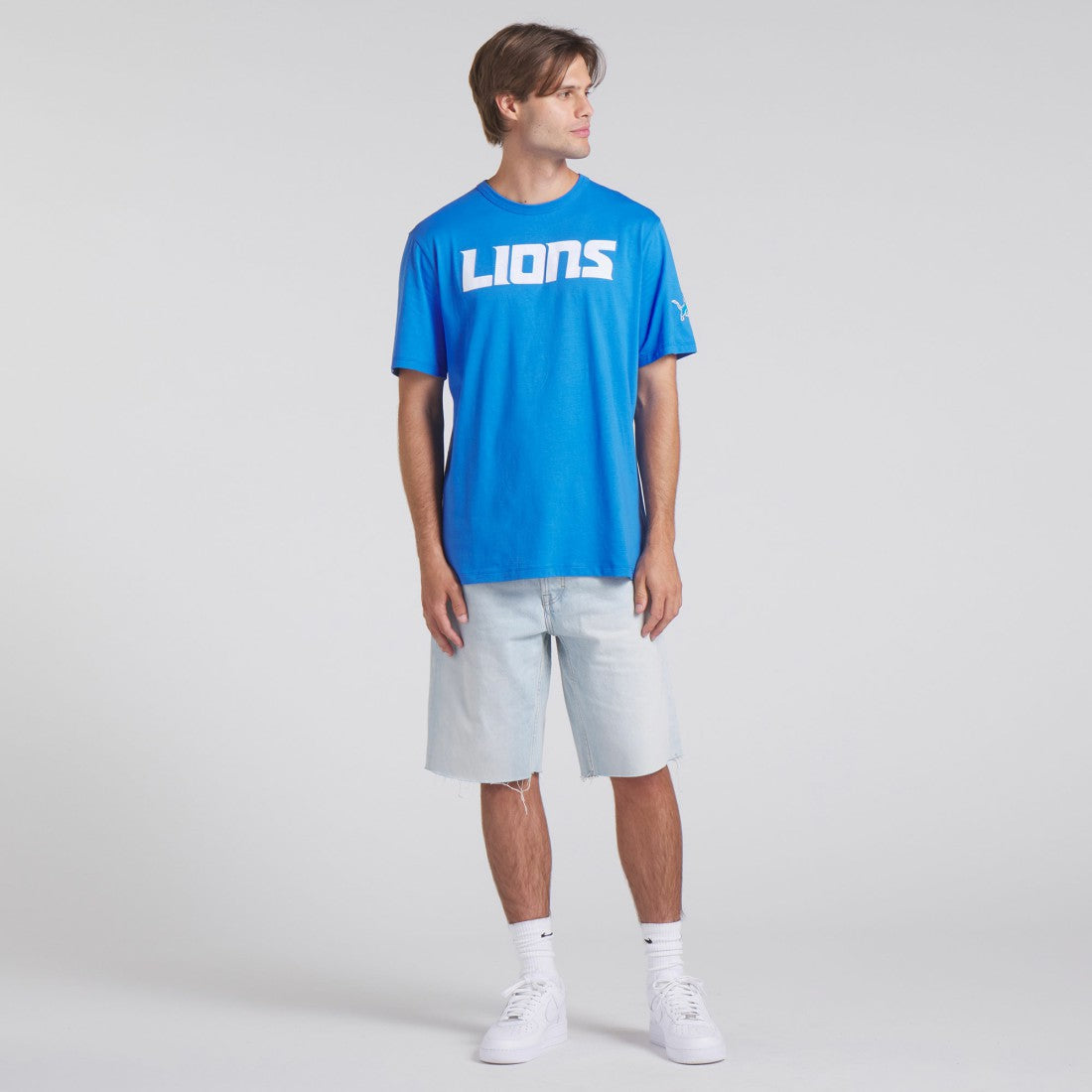 Detroit Lions Option Route Legacy T-Shirt Blue - Fanatics