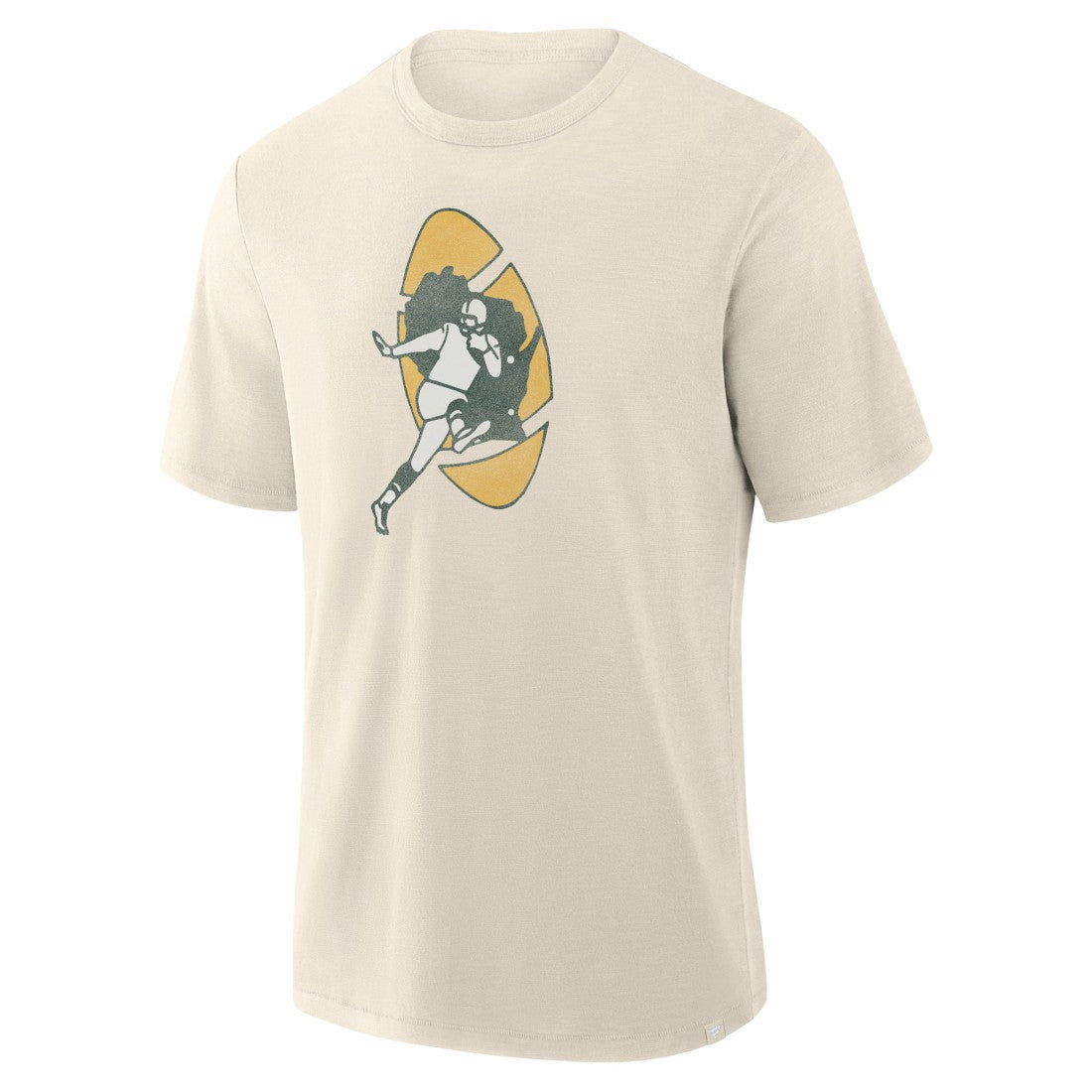 Green Bay Packers Slub T-Shirt Cream - Fanatics