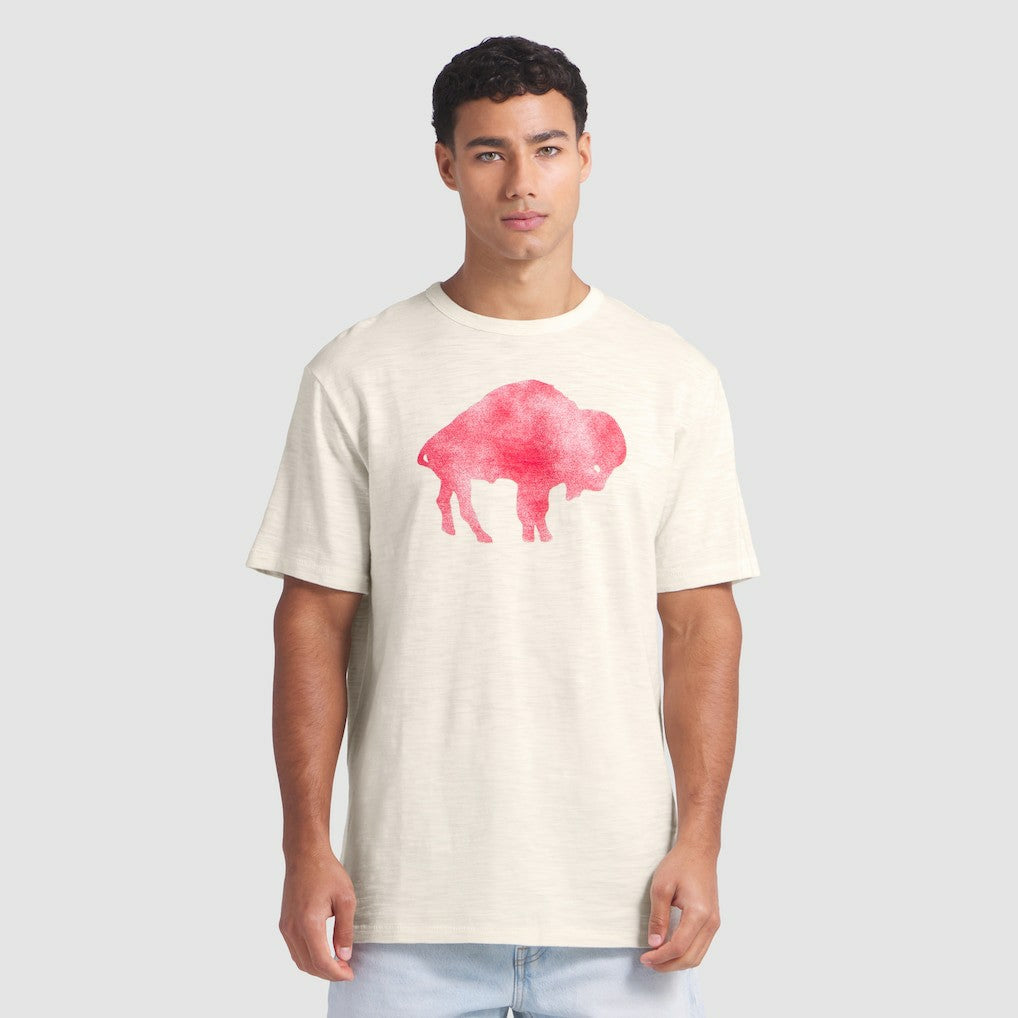 Buffalo Bills Slub T-Shirt Cream - Fanatics