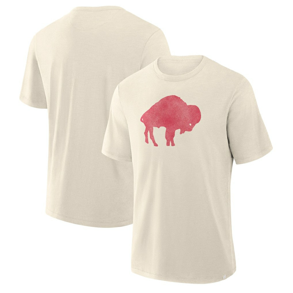 Buffalo Bills Slub T-Shirt Cream - Fanatics