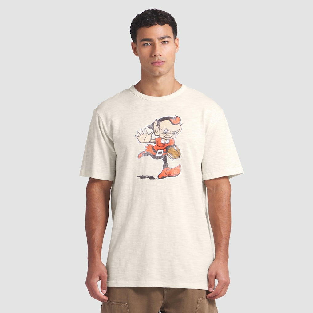 Cleveland Browns Slub T-Shirt Cream - Fanatics
