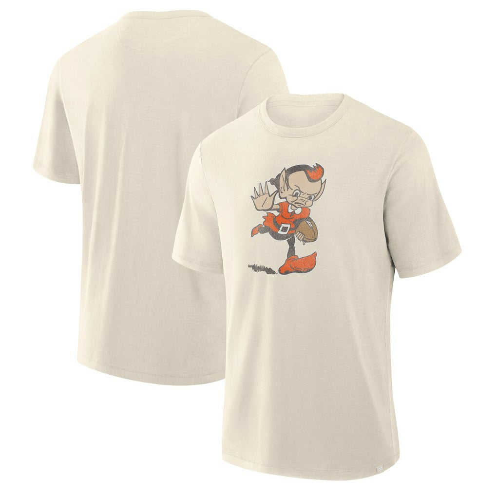 Cleveland Browns Slub T-Shirt Cream - Fanatics
