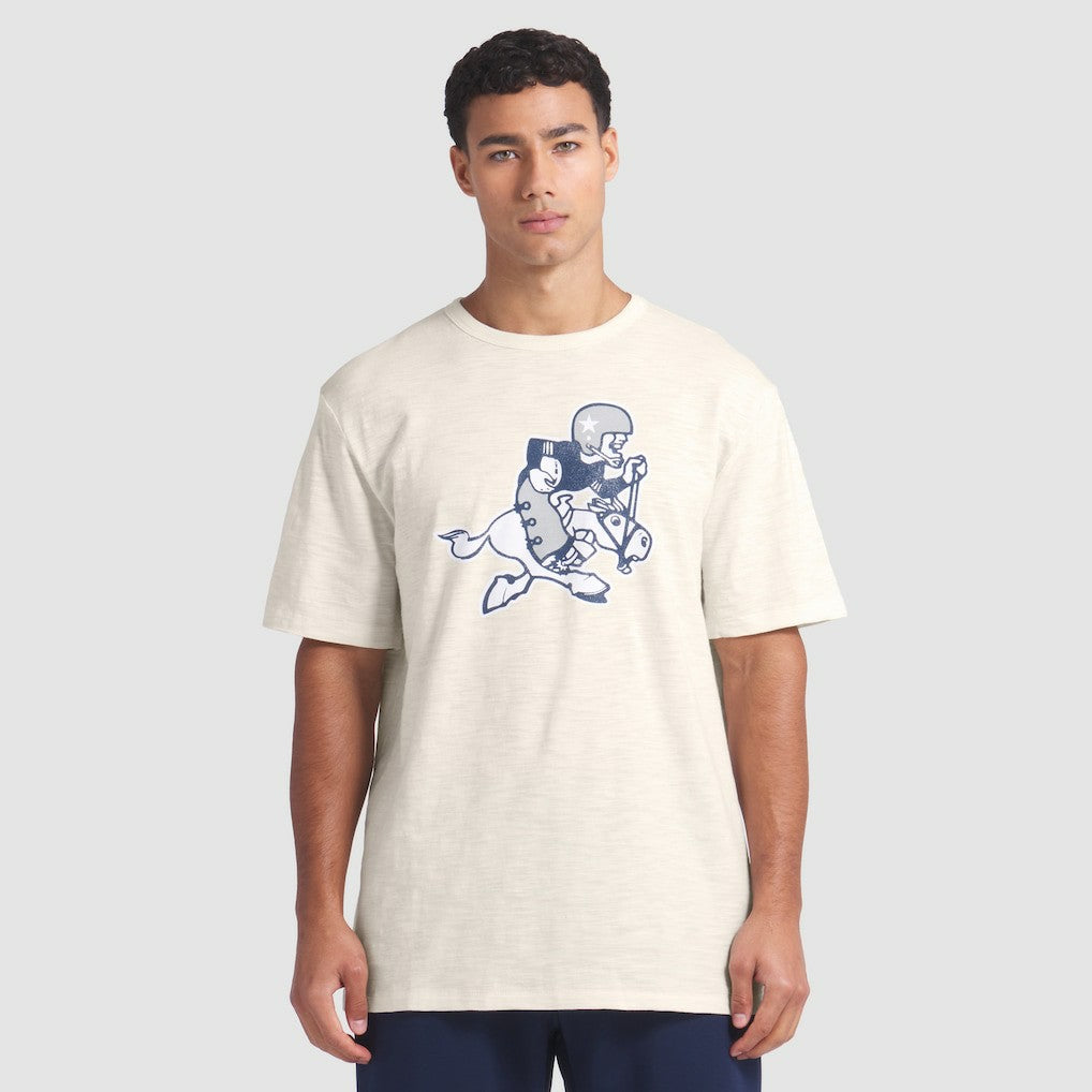 Dallas Cowboys Slub T-Shirt Cream - Fanatics