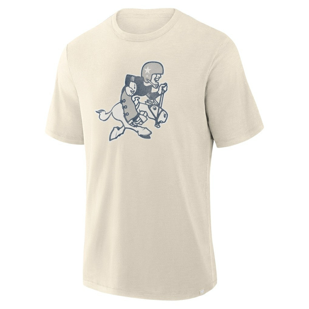 Dallas Cowboys Slub T-Shirt Cream - Fanatics